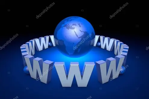 Multilingual website interface displayed on multiple devices